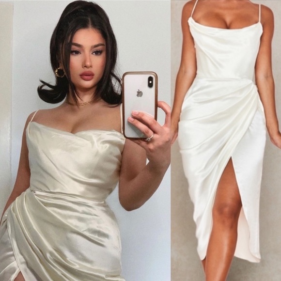 House of CB Dresses & Skirts - House Of CB Reva Ivory Balcony Corset Dress white NWOT XS